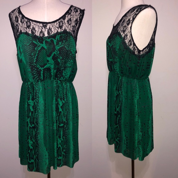 GB girls Other - GB Black & Green Dress